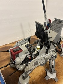 Lego 7675 Star Wars AT-TE WALKER Incomplete With Manual NO minifigures READ!!