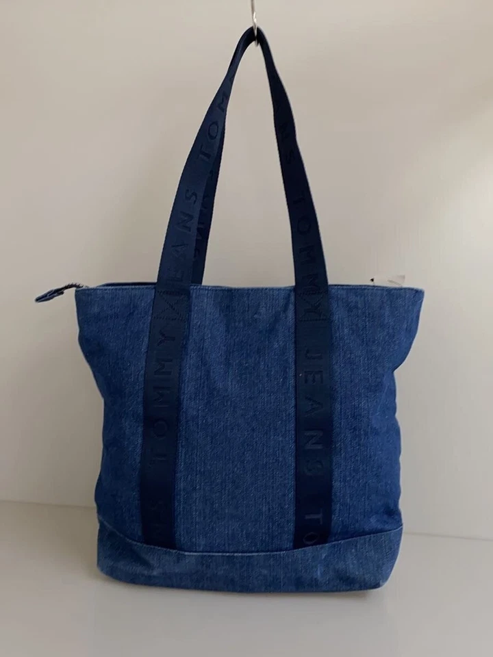 Bolso de Mano Tommy Hilfiger/Denim/Índigo Foto 3 de 4