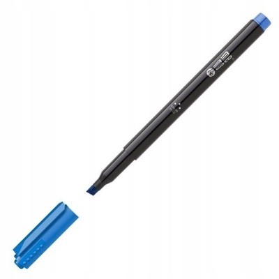 Permanent Marker, Chisel Tip, 1-3mm, Blue, Drawing Supplies