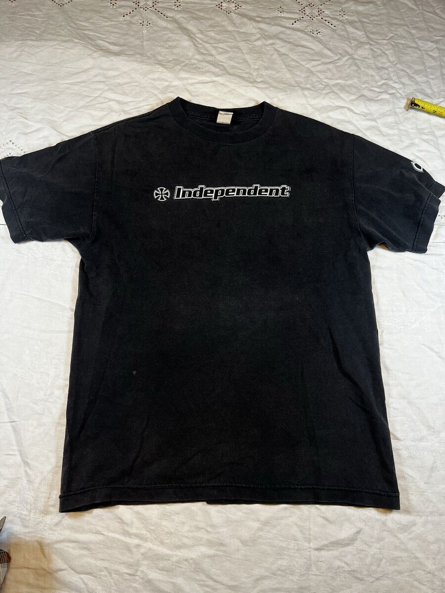 VTG Independent Truck Co. TShirt Mens MED Black Fade 90s Y2K VTG Independent Truck Co. TShirt Mens MED Black Fade 90s Y2K