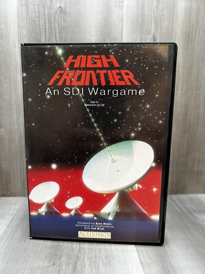 Commodore 64 Disc (C64) HIGH FRONTIER An SDI Wargame. New Old Stock