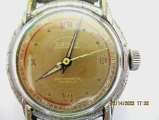 ANCIENNE MONTRE MECANIQUE SWSS  DAMAS  TRAMELAN 17 JEWELS FONCTIONNE 