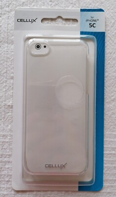 Schutzhülle für iPhone 5C Case durchsichtig von Cellux, Neu und OVP 