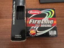 berkley fireline fused trecciato 0,15mm colore smoke fumee dyneema