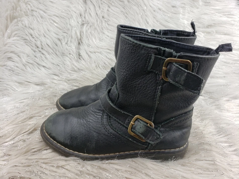 Botas de cuero negras GAP talla US 12 EUR 29 Foto 2 de 4