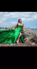 Green Dress Wedding Prom