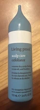 Living Proof Scalp Care Exfoliator Removes Dry Scalp Flake Oil Buildup 3.4 Oz