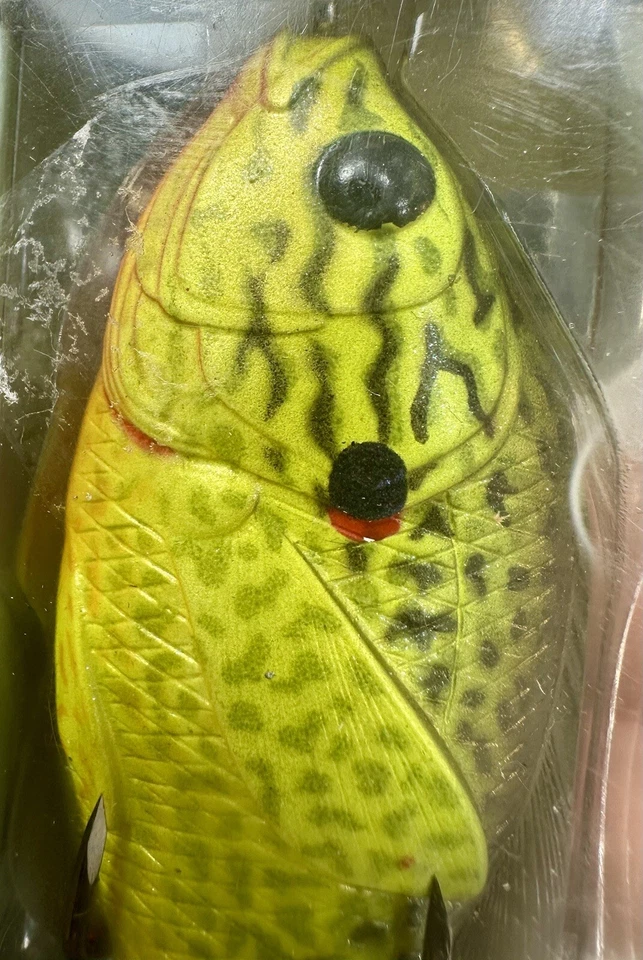 Señuelo Livetarget Sunfish 3-1/2" 4/0 gancho 5/8 OZ semilla de calabaza florescente SFH90T552 Foto 4 de 4