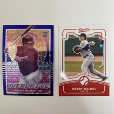 2021 Bobby Dalbec LOT - Overdrive Blue Velocity & Classic ROOKIE -Boston Red Sox