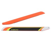 Kbdd International 550mm Carbon Fiber Extreme Flybarless Main Blade (orange) on sale Kbdd International 550mm Carbon Fiber Extreme Flybarless Main Blade (orange) on sale