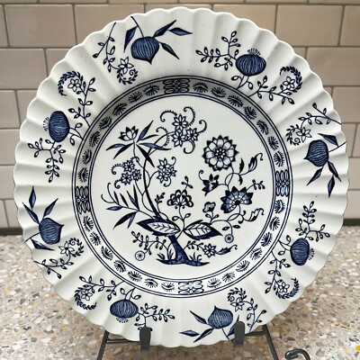 Vintage J G Meakin Blue Nordic Dinner Plate