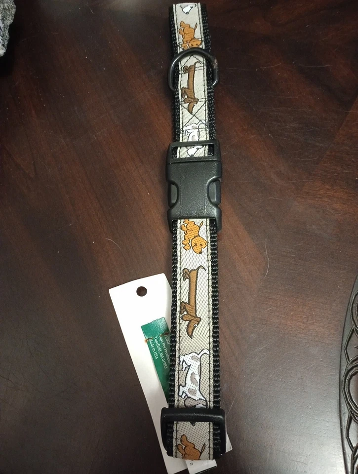 Nuevo con etiquetas Equipo Guardián, Collar Cinta Perros, Ajustable 18-26" Foto 2 de 2