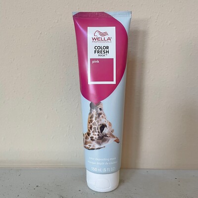 Wella Color Fresh Color-Depositing Mask 5 oz Pink   new fresh