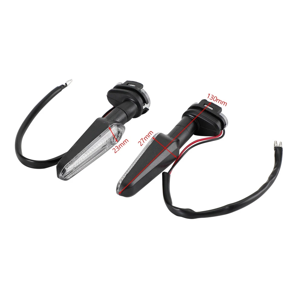 LED Refraction Blinker Turn Signal Light For YAMAHA MT-25 MT-03 MT-07 MT-09 T7- Foto 2 de 4