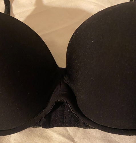 Wacoal Womens Black Size 34D 65603 Underwire Adjustable Lined Balconette Bra - Picture 2 of 10