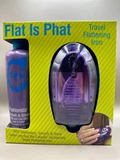 TIGI Flat is Phat Traveling iron plus heat protector BY catwalk