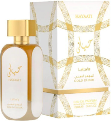 Lattafa Hayaati Gold Elixir 3.4oz EDP Spray Unisex New In Box Free Shipping.