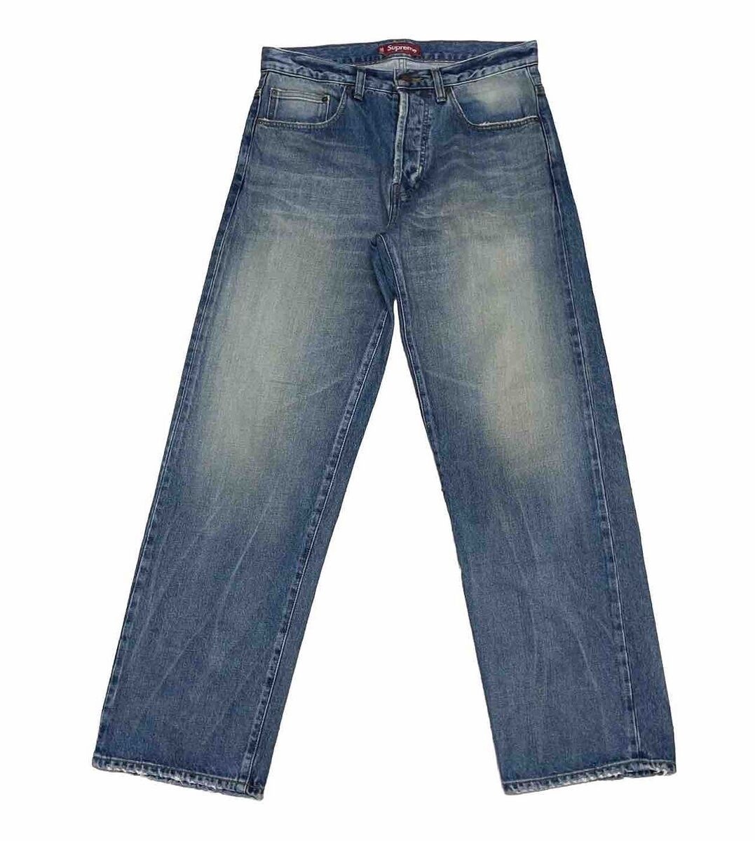 Supreme Selvedge Loose Fit Denim Jeans Size 30 | eBay Supreme Selvedge Loose Fit Denim Jeans Size 30 | eBay