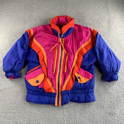 スキー　ski ジャケット　コート　古着　70s 80s  スポーツ　ワッペン s-l400.jpg