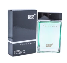 Presence by Mont Blanc 2.5 oz EDT Cologne for Men New In Box