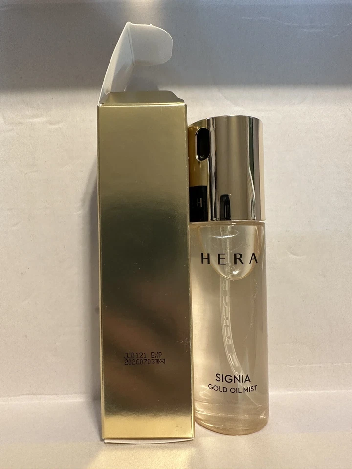 Hera Signia Gold Oil Mist 50ml Novo Alisamento da Textura da Pele Antienvelhecimento - Imagem 4 de 4