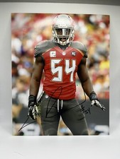 Lavonte David Autographed 8x10 Photo Tampa Bay Buccaneers
