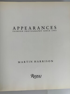 APPEARANCES／Fashion Photography Appearances: Fashion Photography Since 1945 by Harrison