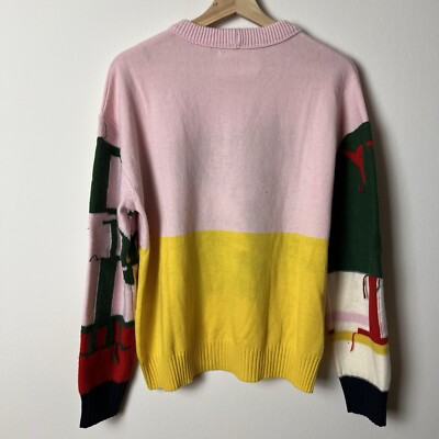 ICEBERG Tom & Jerry Sweater Made In Italy 2018 Collection Metallic