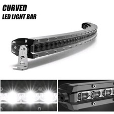 Curved Slim 50inch Led Light Bar Spot Flood Combo Driving Lamp 4x4 Truck Suv Utv