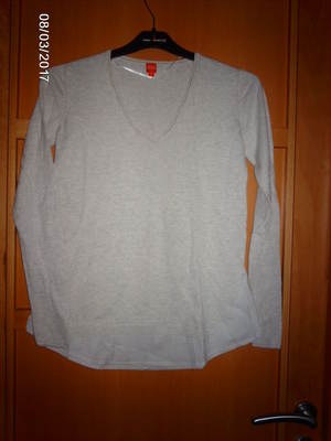 Tee-shirt MISS CAPTAIN TORTUE beige noir taille ou 36