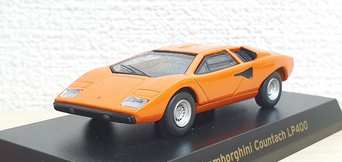 1/64 Kyosho LAMBORGHINI COUNTACH LP400 ORANGE diecast car model | eBay