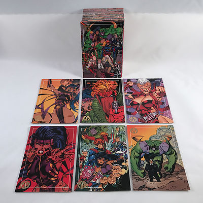 WILD C.A.T.S. (Topps 1993) Comic Art Trading Card Set 100 JIM LEE