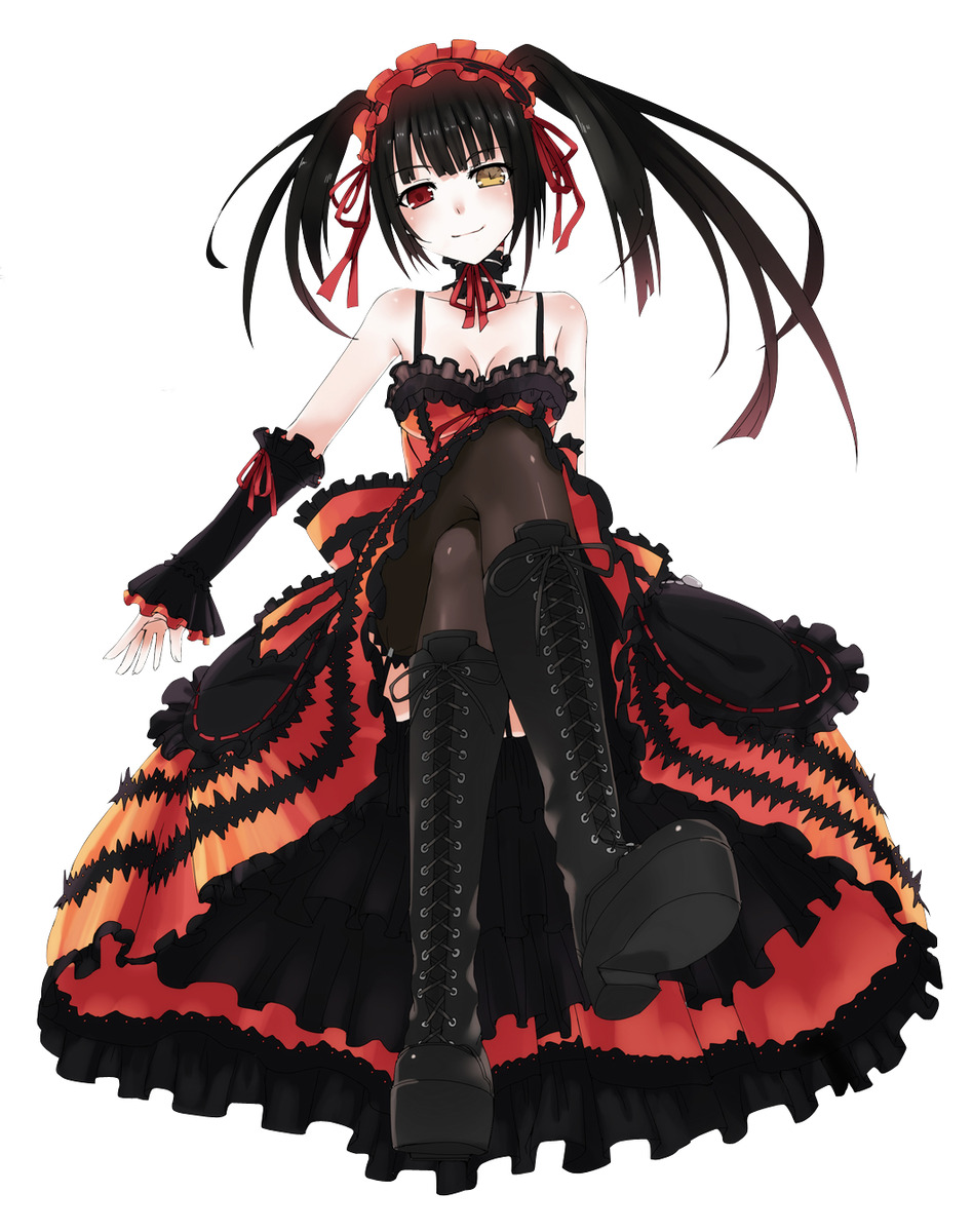 Kurumi Tokisaki - Date A Live v.3 color version Sticker for Sale by  Geonime