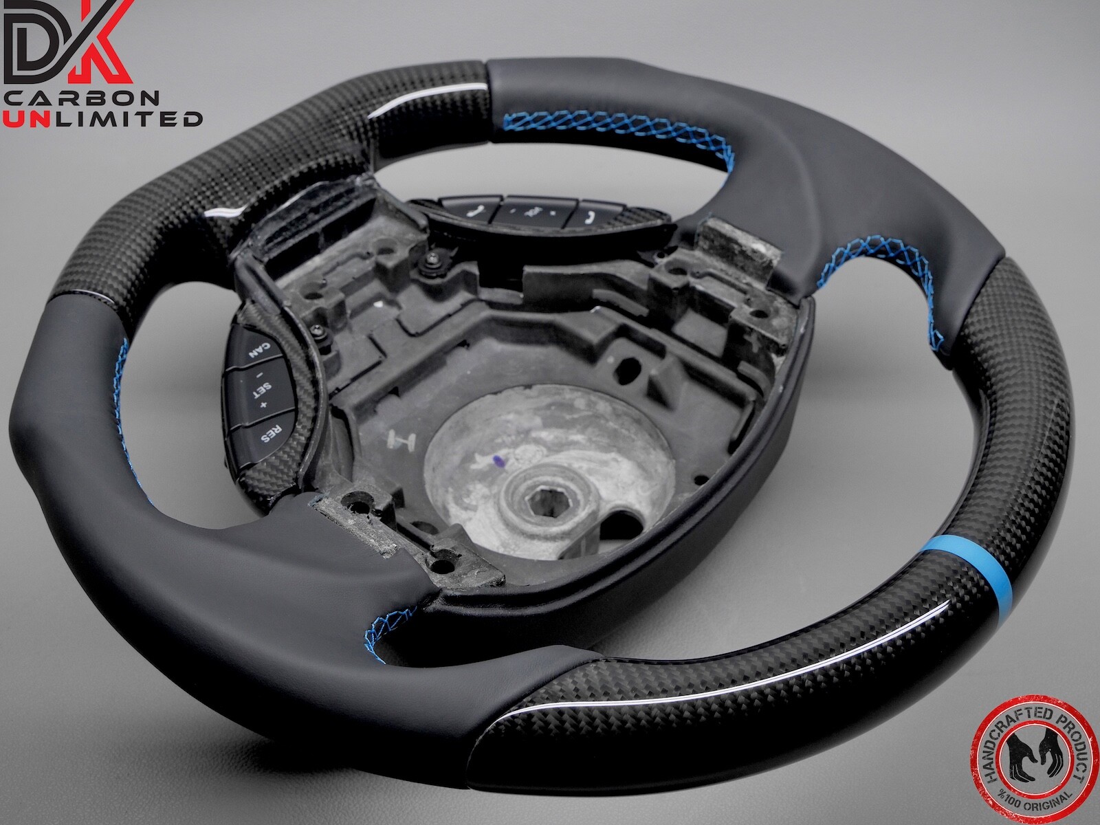 Aston Martin DBS DB9 Rapide Vantage Virage Blue Ring Napa Carbon Steering Wheel