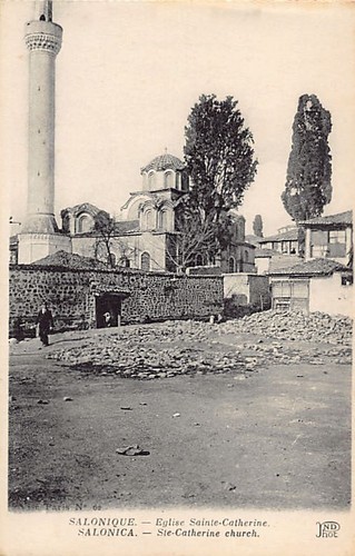 Griechenland - SALONICA - Katharinenkirche - Verlag. Neu mit Etikett Foto. Neurdein