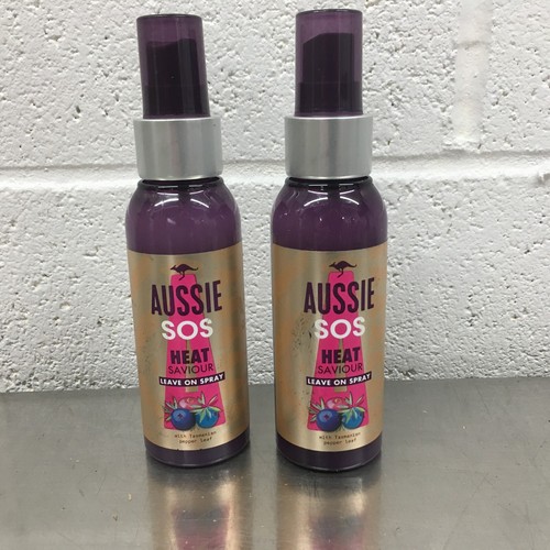 2 Pack Aussie SOS Instant Heat Saviour Leave On Spray Heat Protection 2x 100ml - Picture 7 of 9