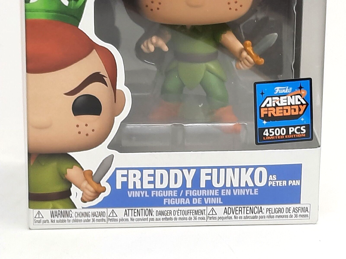 Funko Pop SE Freddy Funko As Peter Pan Funko Arena Freddy LE 4500