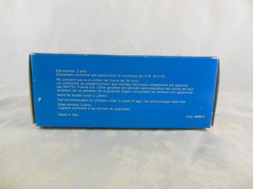 Hotwheels Mattel Maserati Biturbo in Argento Scala 1:43 Made in Italy - Foto 12 di 12