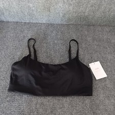 Andie The Maui Bikini Swim Top Women Adjustable Straps Color Black Size S