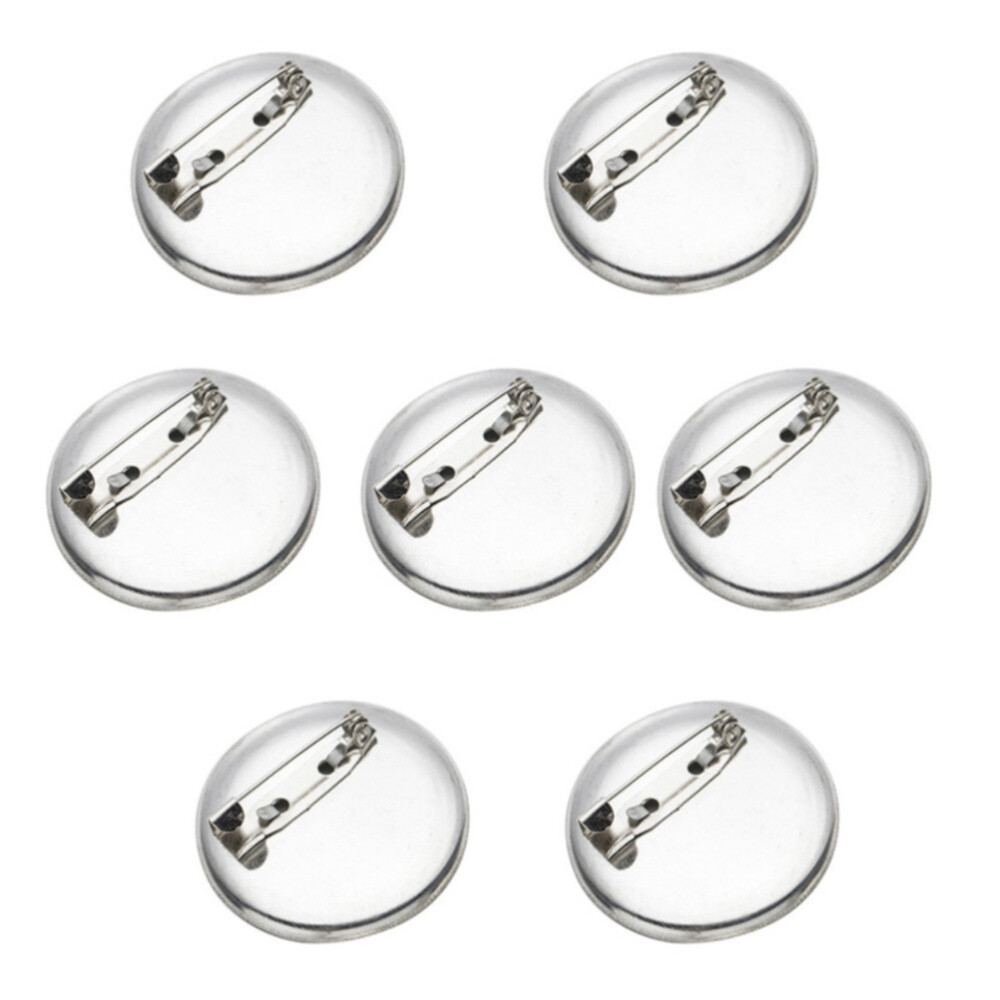 100pcs Brooch Back Pad Disc Disk Trays Cufflink Setting Tray | eBay