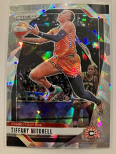 2024 Panini Prizm WNBA #57 Tiffany Mitchell Cracked Ice Prizm Connecticut Sun
