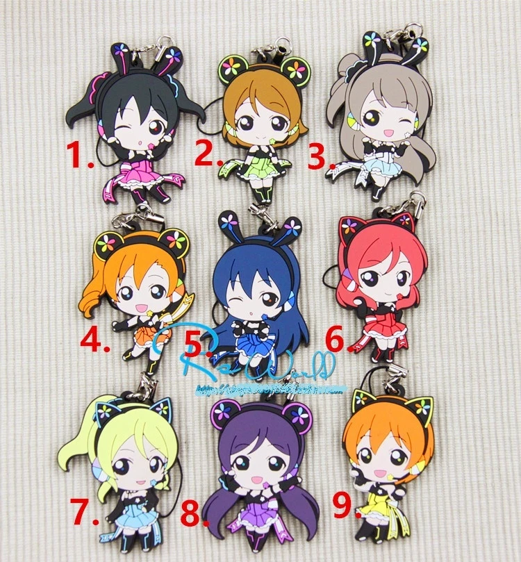Love live best sale keychain