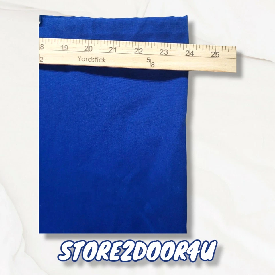 White Swan Fundamental Royal Blue Pull-on Drawstring Scrub Pants Womens Size XL - Image 4 of 4