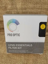 NEW Pro Optic Lens Filter Kit 72mm  3 filters   UV  Polarizer Neutral Density 2