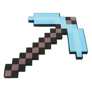 Minecraft Blue Diamond Sword And Pickaxe Soft Eva Foam Toy Ebay