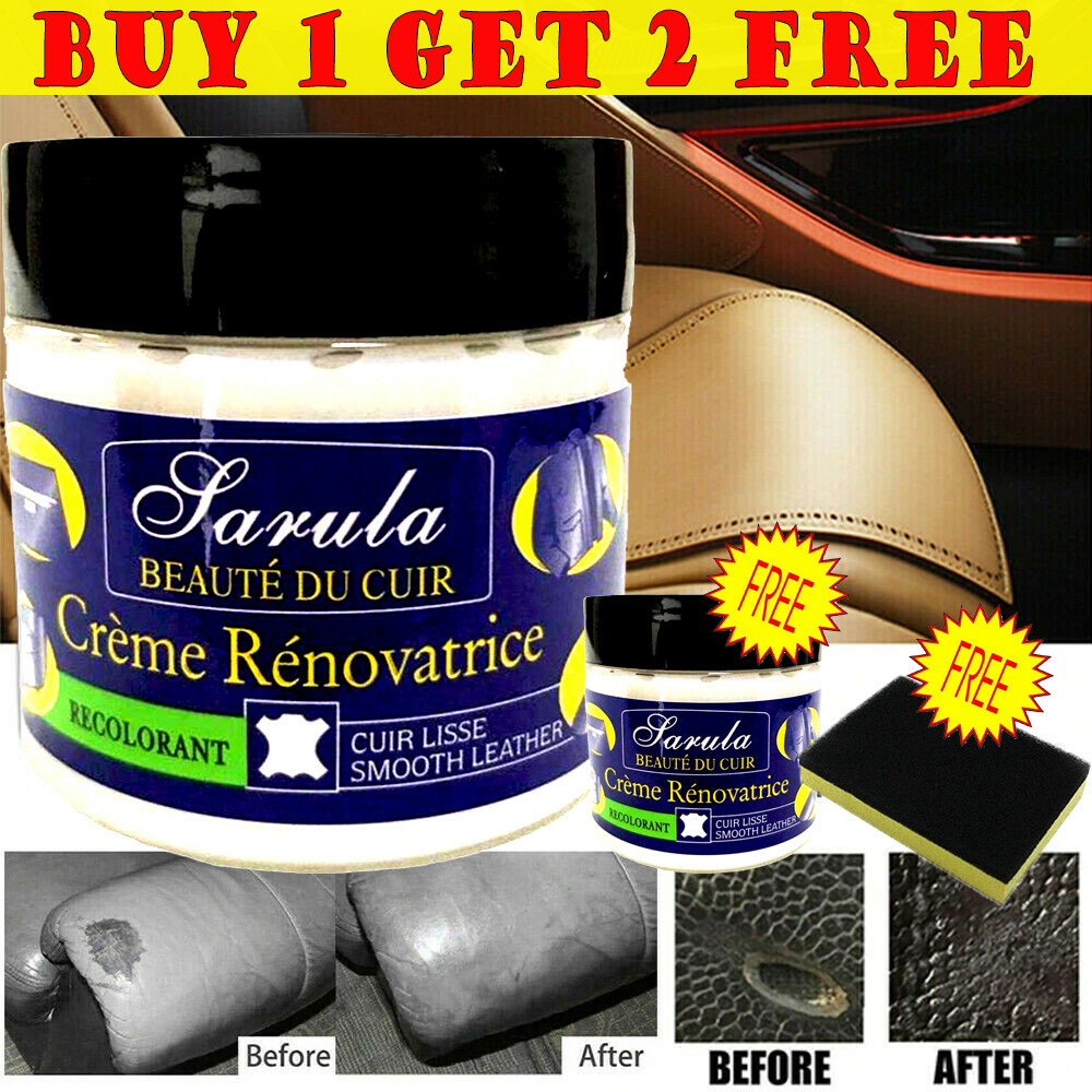 2X Leather Repair Filler Compound For Leather Restoration Cracks Burns