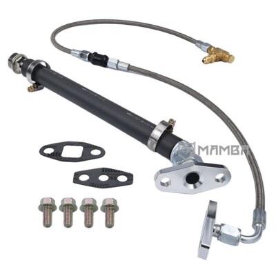 MAMBA Turbo Oil Feed & Return Line HONDA D15 D16 w/ Garrett T3 T4 Oil-Cooled TW