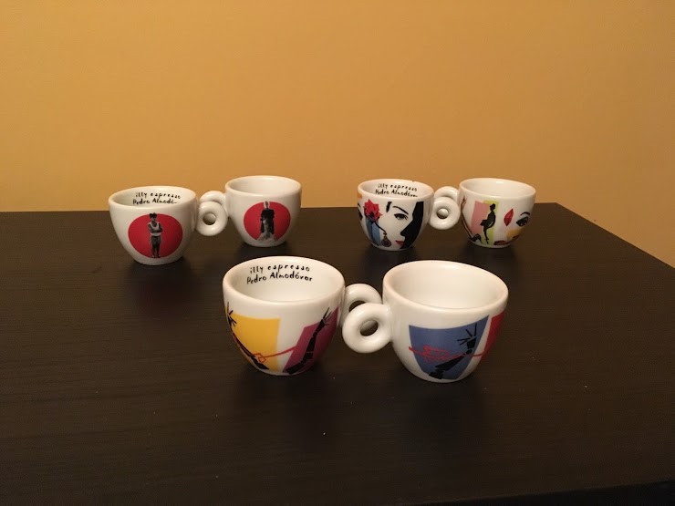 illy mixed pedro almodovar espresso cups 2009 illy art collection eBay