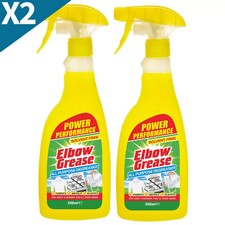 500ML ELBOW GREASE ALL PURPOSE DEGREASER SPRAY KITCHEN DIRT STAIN REMOVER 2 PACK 8.69 per litre