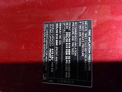 Used Automatic Transmission Assembly fits: 2004 Chrysler Crossfire AT exc. SRT6